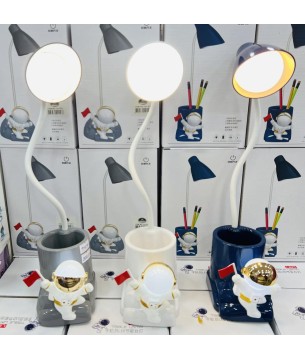 Astronot Kalemlikli Gece Lambası Şarjlı