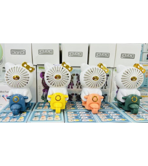 Motor Tasarımlı Şarjlı Mini Fan