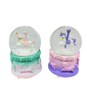 Pilli Püskürtmeli Büyük Boy Kar Küresi