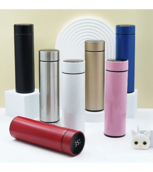 SICAKLIK GÖSTERGELİ DİJİTAL TERMOS 500 ML