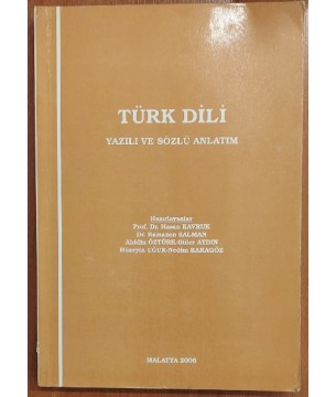 TÜRK DİLİ YAZILI VE SÖZLÜ ANLATIM