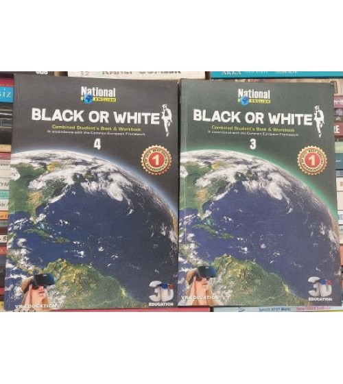 BLACK OR WHİTE 3-4 - COMBİNED STUDENTS BOOK AND WORKBOOK
