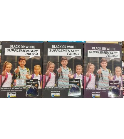 BLACK OR WHITE SUPPLEMENTARY PACK 2-3-4