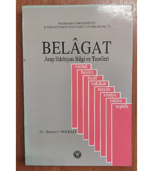 Belagat Arap Edebiyatı Bilgi Ve Teorileri Belagat Arap Edebiyatı Bilgi Ve Teorileri