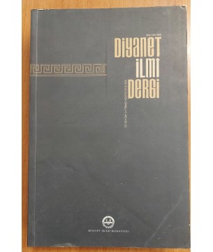 DİYANET İLMİ DERGİ : CİLT 56 SAYI 3 / 2020