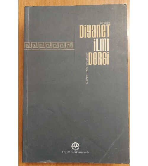 DİYANET İLMİ DERGİ : CİLT 56 SAYI 3 / 2020