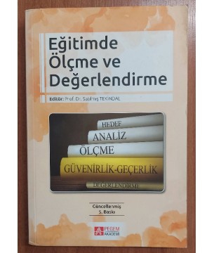 Eğitimde Ölçme ve Değerlendirme