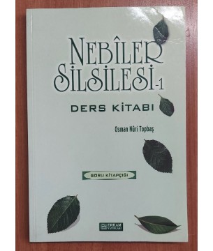 Nebiler Silsilesi 1 ders kitabı - soru kitapçığı