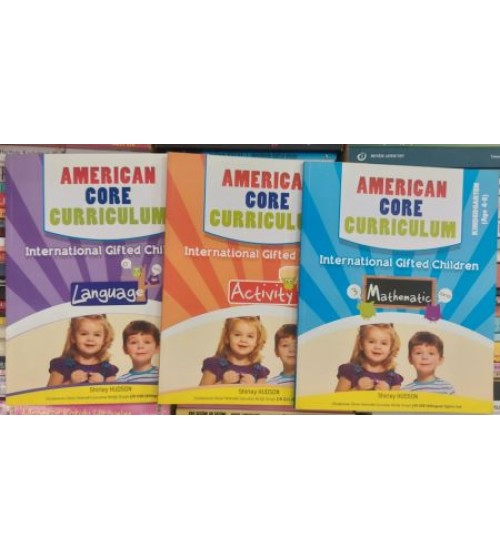 American Core Curriculum - international Gifted Children - Language + Mathematic + Activity (Kindergarten Age 4 - 5)