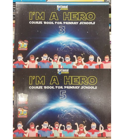 I'M A HERO COURSE BOOK FOR PRIMARY SCHOOLS 3 VE 5 I'M A HERO COURSE BOOK FOR PRIMARY SCHOOLS 3 VE 5