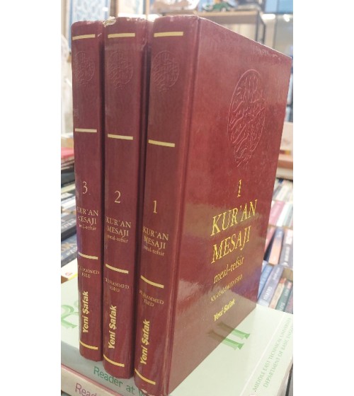 Kur'an Mesajı Meal Tefsir 3 Cilt Takım