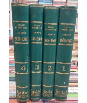 Tam Metin Sahih-i Buhari 4 Cilt Takım Tam Metin Sahih-i Buhari 4 Cilt Takım