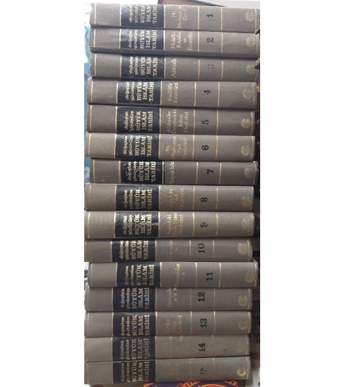 Doğuştan Günümüze Büyük İslam Tarihi  14 cilt + Ek cilt takım