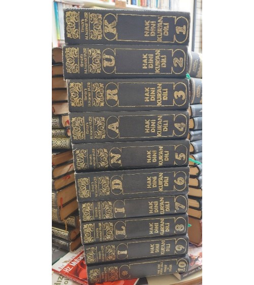 Hak Dini Kur'an Dili 10 Cilt 1971 Baskı
