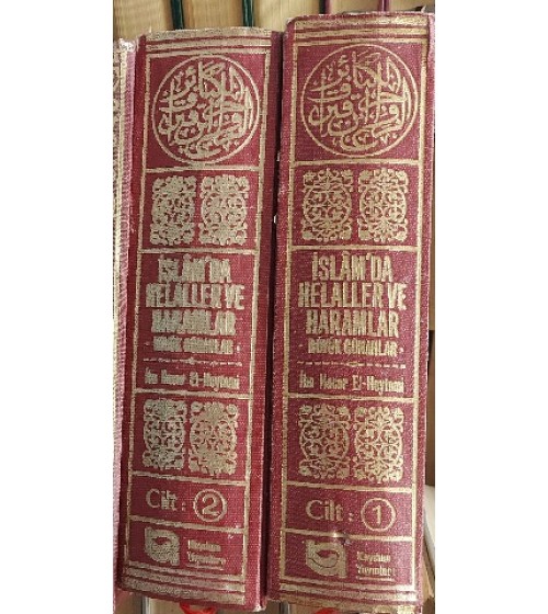 İSLAM'DA HELALLER VE HARAMLAR - BÜYÜK GÜNAHLAR 1.VE 2 CİLT TAKIM   