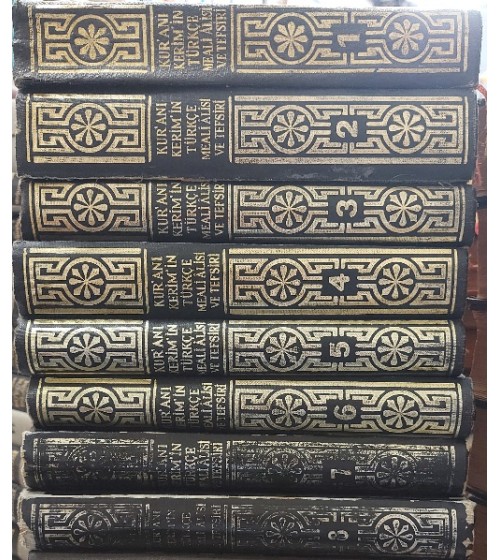 Kur'an-ı Kerim'in Türkçe Meâli Âlisi ve Tefsiri  ( 8 cilt set ) takım
