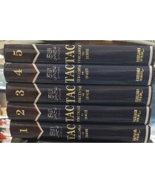 Tac Tercemesi ve Şerhi 5 Cilt Takım