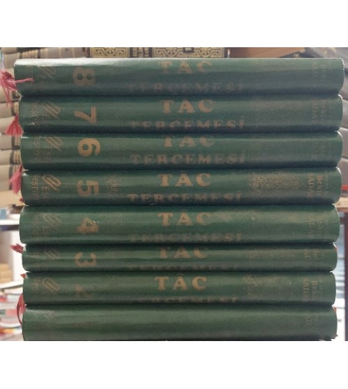 TAC TERCEMESİ - ( 8 Cilt Tam TAKIM ) - BÜYÜK HADİS KİTABI