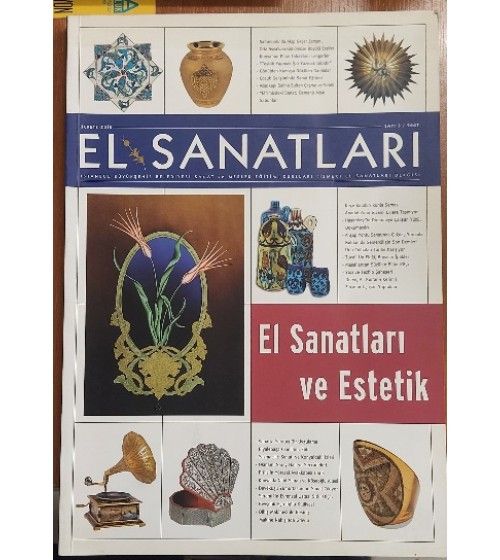 El Sanatları Dergisi Sayı 3, Yıl 2007 ( el sanatları ve estetik )
