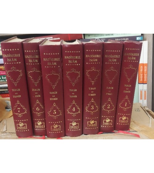HADİSLERLE İSLAM - TERGİB VE TERHİB - 7 CİLT TAKIM HADİSLERLE İSLAM - TERGİB VE TERHİB - 7 CİLT TAKIM