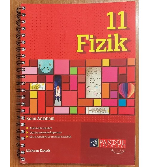 Pandül Yayınları 11 Sınıf FİZİK DEFTERİ KONU ANLATIMLI Pandül Yayınları 11 Sınıf FİZİK DEFTERİ KONU ANLATIMLI