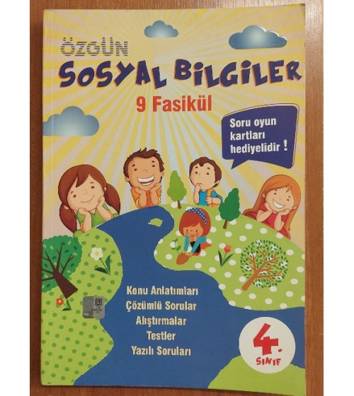 Özgün 4.Sınıf Sosyal Bilgiler Konu anlatımları Çözümlü Sorular 9 Fasikül