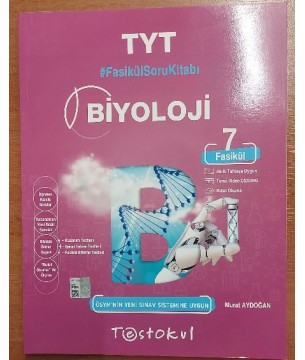 Testokul TYT BİYOLOJİ 7 Fasikül