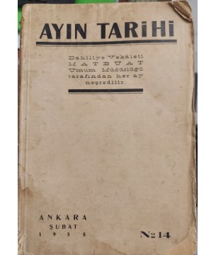 AYIN TARİHİ  Sayı: 14  ( Şubat 1935 )