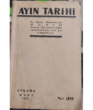 Ayın Tarihi Mart 1937 No:39