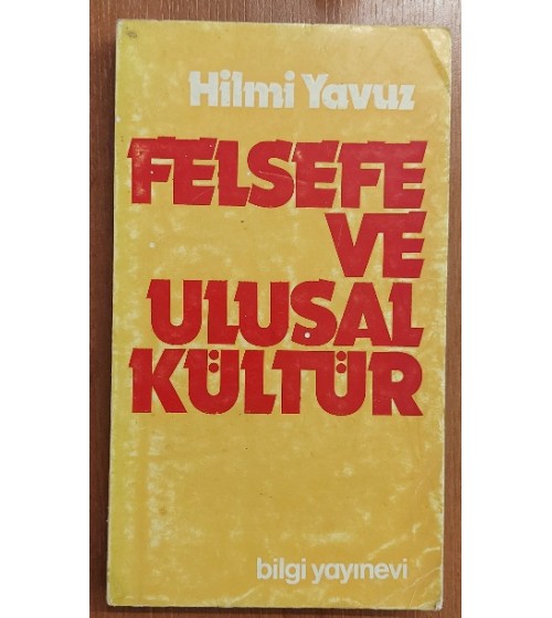 Felsefe ve Ulusal Kültür