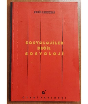 SOSYOLOJİLER DEĞİL SOSYOLOJİ SOSYOLOJİLER DEĞİL SOSYOLOJİ