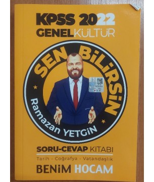 2022 KPSS Genel Kültür Sen Bilirsin Soru Cevap Kitabı