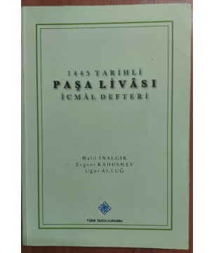 1445 Tarihli Paşa Livası İcmal Defteri