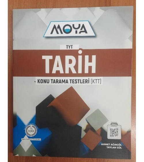 TYT TARİH KONU TARAMA TESTLERİ - MOYA YAYINLARI TYT TARİH KONU TARAMA TESTLERİ - MOYA YAYINLARI