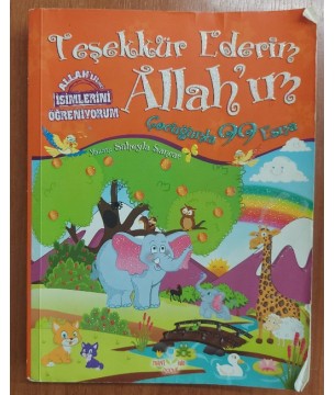 TEŞEKKÜR EDERİM ALLAH'IM ÇOCUĞUMLA 99 ESMA