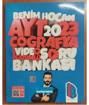 Benim Hocam Yayınları 2023 AYT Coğrafya Video Çözümlü Soru Bankası Sorular işaretlenmemiş