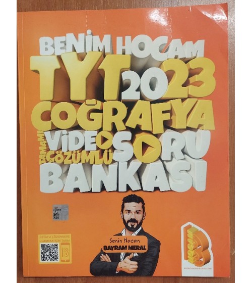 Benim Hocam Yayınları 2023 TYT Coğrafya Tamamı Video Çözümlü Soru Bankası