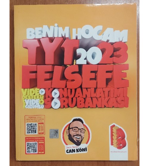 Benim Hocam 2023 Tyt Felsefe Video Destekli Konu Anlatımı ve Tamamı Video Çözümlü Soru Bankası