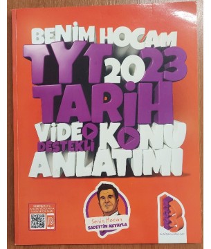 BENİM HOCAM 2023 TYT TARİH VİDEO DERS DEFTERİ