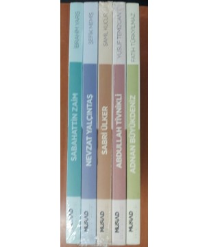 MÜSİAD SAYGI KİTAPLIĞI NEVZAT YALÇINTAŞ - ADNAN BÜYÜKDENİZ - SABAHATTİN ZAİM - SABRİ ÜLKER - ABDULLAH TİVNİKLİ / 5 KİTAP TAKIM