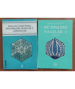 Mü'minlere Vaazlar 1 ve 2.Kitap (Dualar-Günahlar)