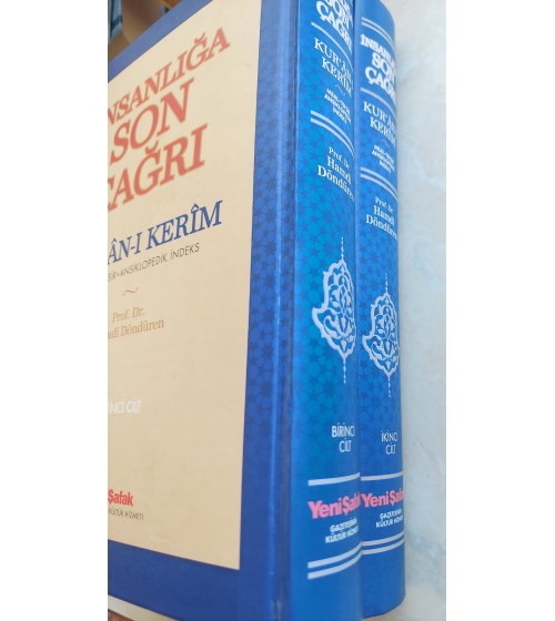 İNSANLIĞA SON ÇAĞRI KUR'AN-I KERİM MEALİ-1 VE 2.CİLT